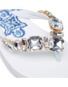 L.A.WATER  Infradito strass Majolica