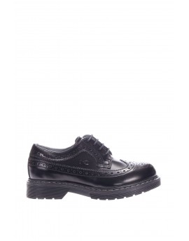 Nero Giardini Junior  Allacciato con bucatura abrasivato Nero Giardini Junior  Allacciato con bucatura abrasivato