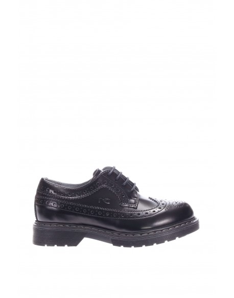 Nero Giardini Junior  Allacciato con bucatura abrasivato