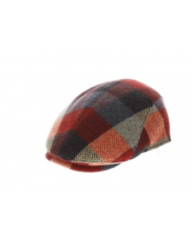 Manifattura primavesi  Coppola a quadri spinato rosso Manifattura primavesi  Coppola a quadri spinato rosso