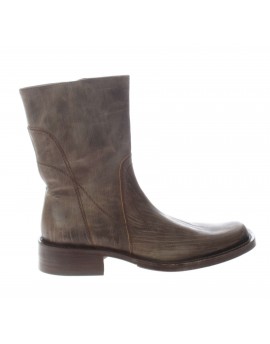 CORVARI  Stivale in pelle graffiata vintage