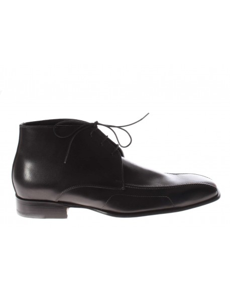 Pollini  Polacco in pelle cucitura binario Vintage