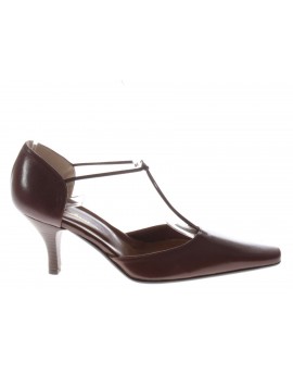 PRET A DANCER  Aperto lati in pelle vintage