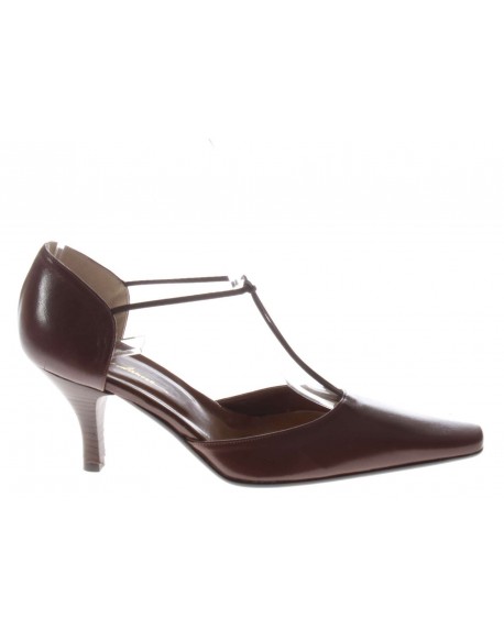 PRET A DANCER  Aperto lati in pelle vintage