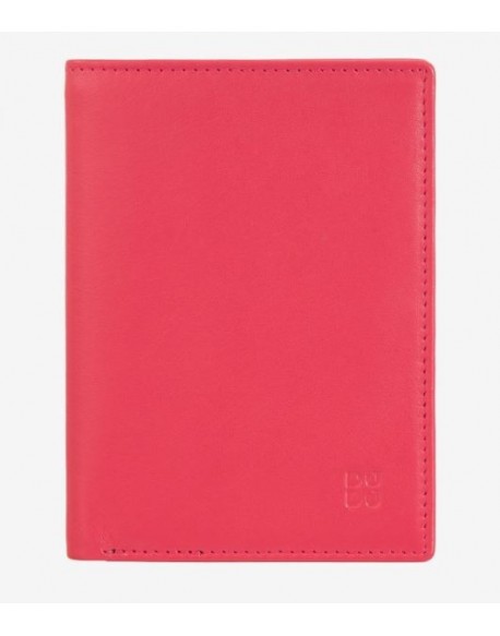 Dudu  Portafoglio donna in pelle lampone