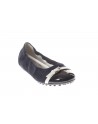Tod's Junior  Ballerina in pelle con fibia