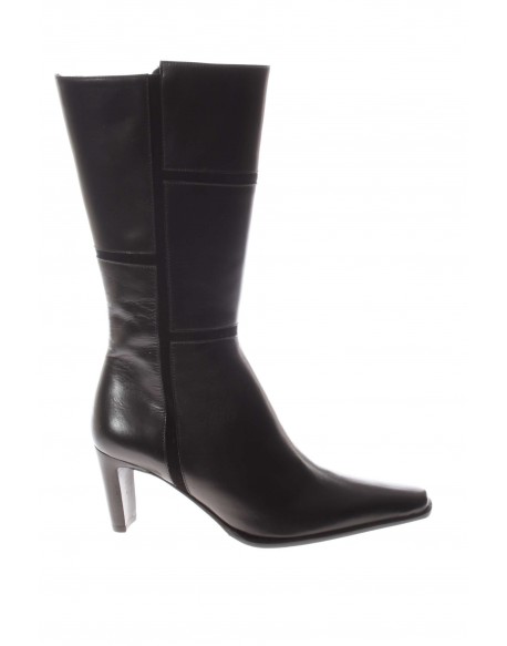 MODA DI FAUSTO   Stivale 3/4 in pelle Vintage