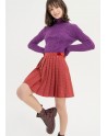 Fracomina  Gonna Mini Skirt Orangefuxia