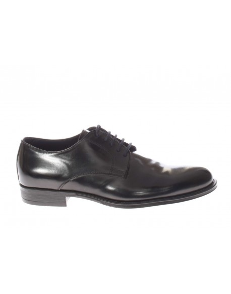 John Barker  Allacciato liscio in pelle spazzolata