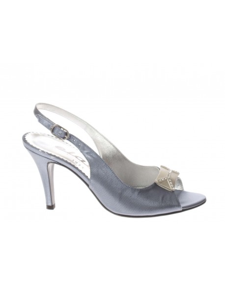 Elata  Sandalo in tessuto con accessorio