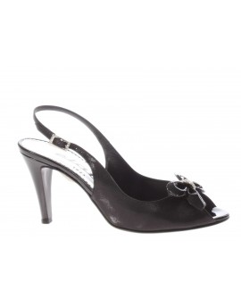 Elata   Sandalo in tessuto con accessorio