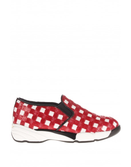 Pinko  Sequins sneaker tessuto