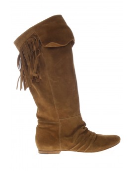 POLINI  Stivale in camoscio spianato