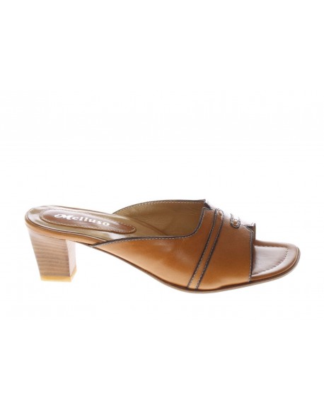 Melluso  Ciabatta una fascia in pelle