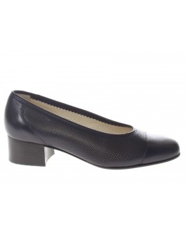 Valleverde  Decoltè in pelle forata