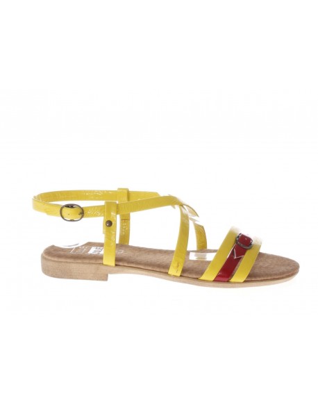 Julie  Sandalo spianato in vernice