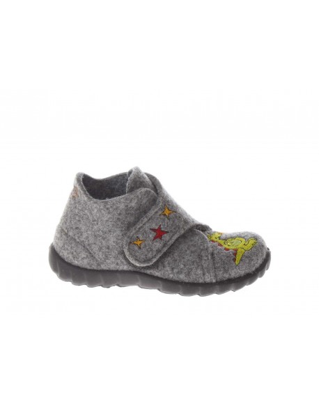 Legero  Pantofola in panno con velcro