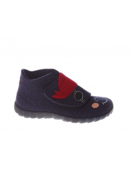 Legero  Pantofola in panno con velcro