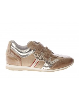 Nero Giardini Junior  Sneaker in pelle e tessuto