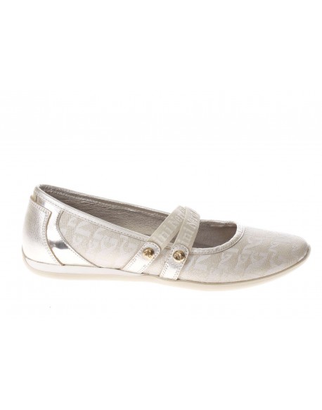 Nero Giardini Junior  Ballerina in tessuto logato