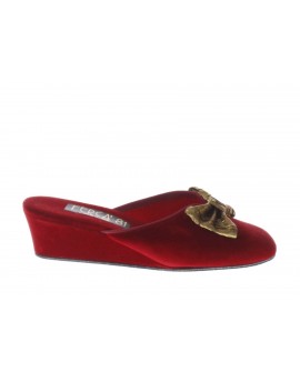 Ferca 81  Pantofola in velluto punta chiusa