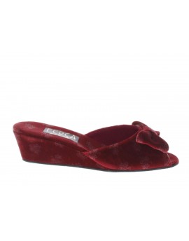 Ferca 81  Pantofola in velluto punta aperta