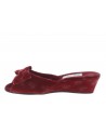 Ferca 81  Pantofola in velluto punta aperta