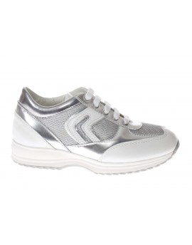 Geox  Sneaker Happy pelle e tessuto