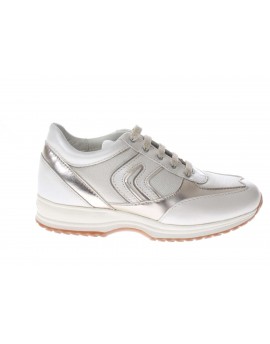 Geox  Sneaker Happy pelle e tessuto