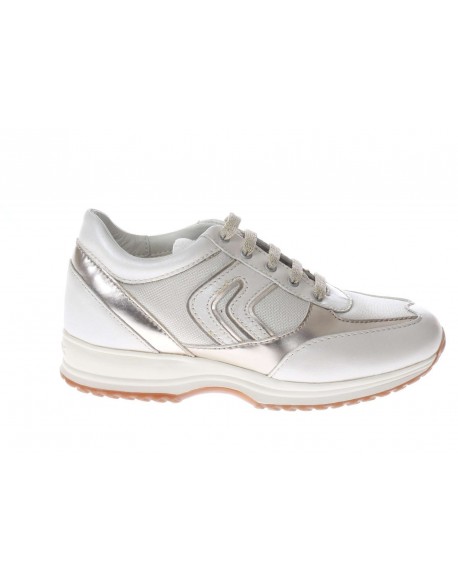 Geox  Sneaker Happy pelle e tessuto