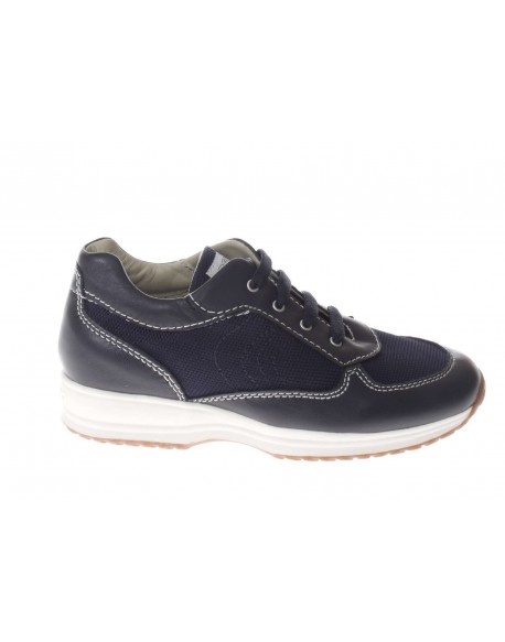 Geox  Sneaker Happy pelle e tessuto