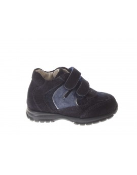 Ciao Bimbi   Sneaker pelle e tessuto