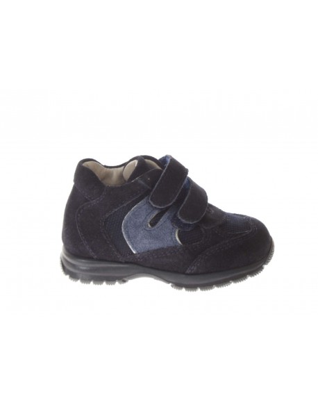 Ciao Bimbi   Sneaker pelle e tessuto