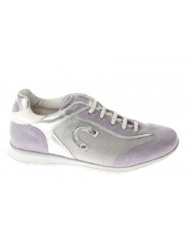 Ciao Bimbi  Sneaker pelle e tessuto