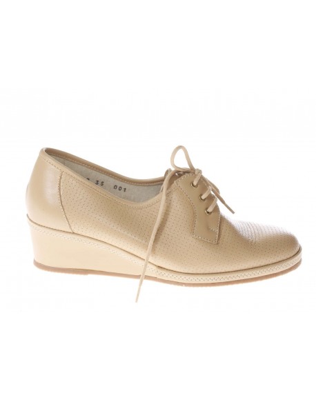 Ferca 81  Allacciato in pelle forata