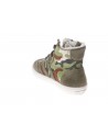 Cult  Sneaker Alta in pelle e tessuto