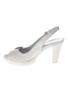 Nero Giardini  Sandalo con plateau in pelle