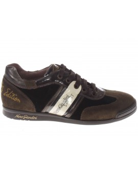 Nero Giardini  Sneaker in pelle e tessuto