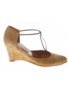 PRET A DANCER  Aperto lati in pelle vintage