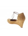 PRET A DANCER  Aperto lati in pelle vintage