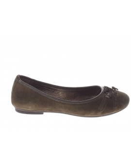 Nero Giardini  Ballerina in camoscio con accessorio