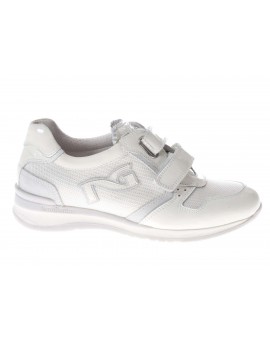 Nero Giardini Junior  Sneaker  in vernice e tessuto con velcro