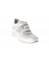Nero Giardini Junior  Sneaker in pelle e tessuto con velcro
