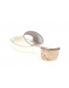 Alviero Martini   Ciabatta con plateau in vernice