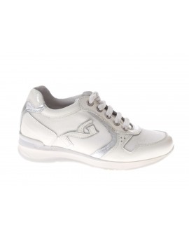 Nero Giardini Junior  Sneaker pelle e tessuto con logo