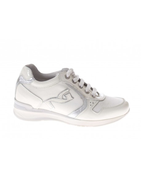 Nero Giardini Junior  Sneaker pelle e tessuto con logo