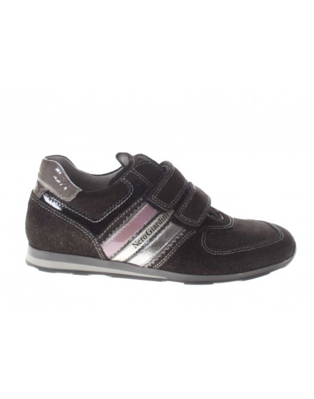 Nero Giardini Junior  Sneaker in pelle con strappo