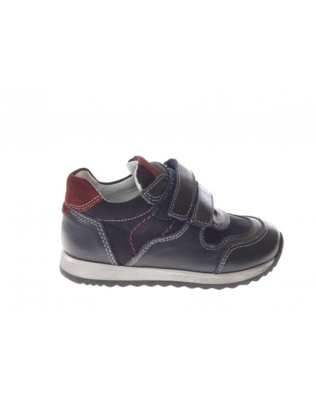 Nero Giardini Junior  Sneaker Bassa in Pelle con Strappo