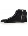 Trussardi Jeans  BASKET SNEAKERS LOGO GLITTER SUEDE