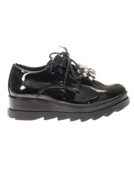 Cult junior  ALICE LOW 634 VEGAN PATENT BLACK